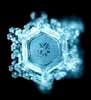 gefrorenes Wasserkristall